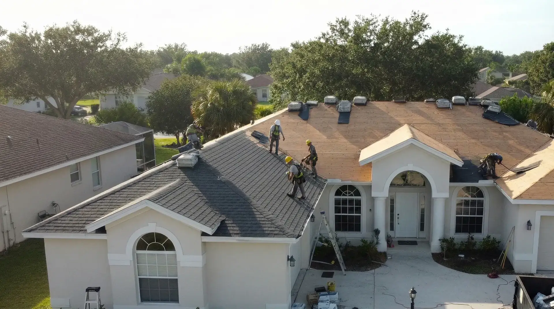 How long does a roof replacement take in Florida