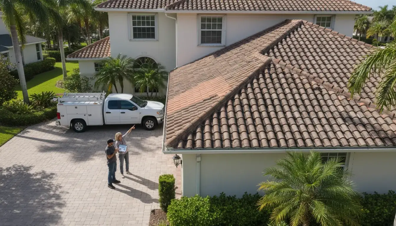 Roof repair vs replacement decision guide for Florida homeowners