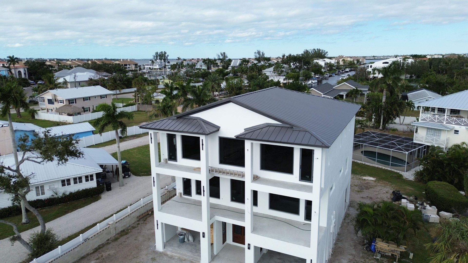 Metal Roof — New Coastal Construction — Central Florida by Trimm Roofing