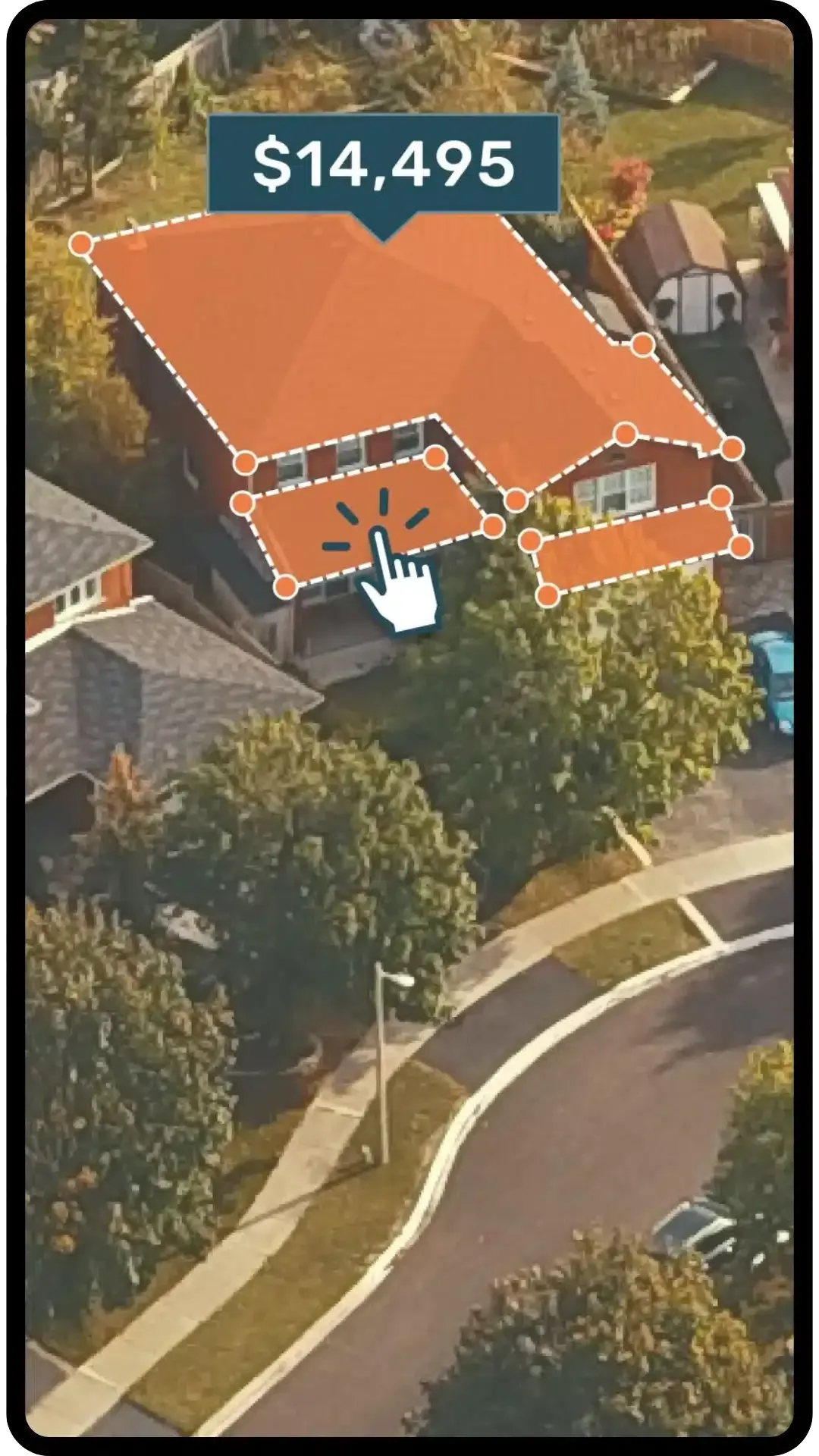 RoofQuote Pro estimate preview